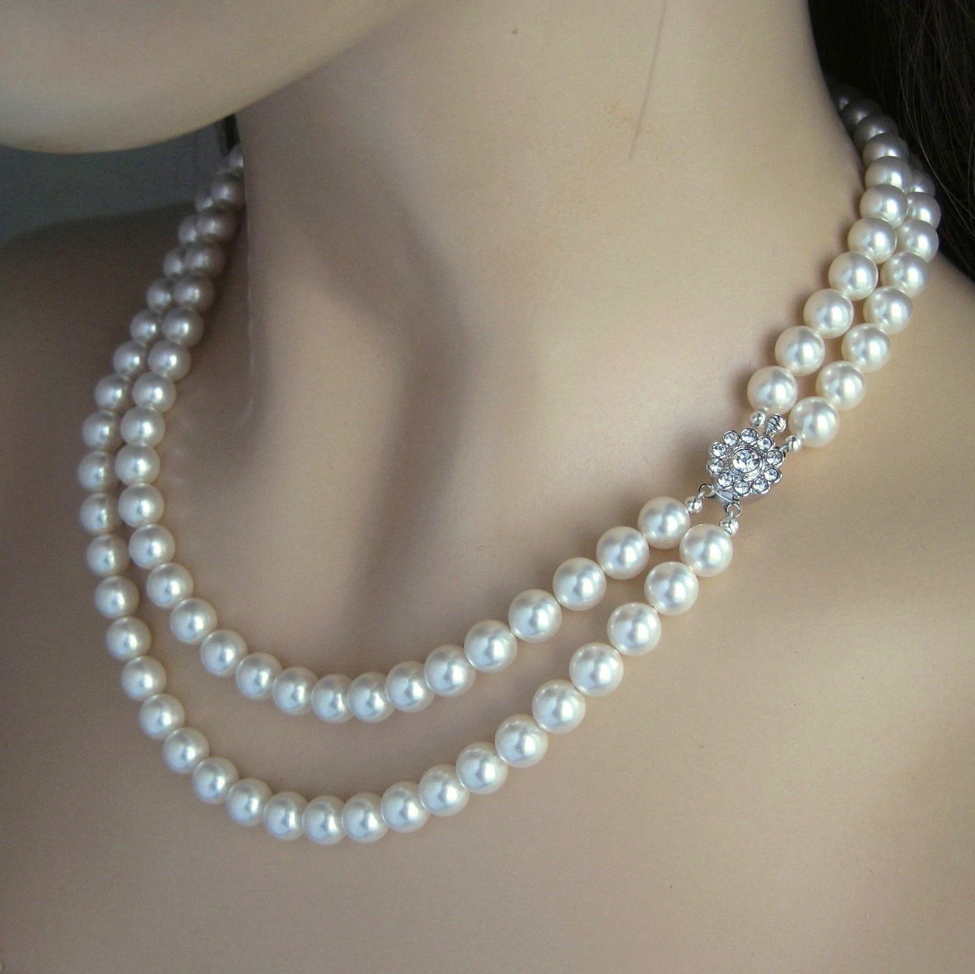 Classic pearl necklace by Pearl by Mahi