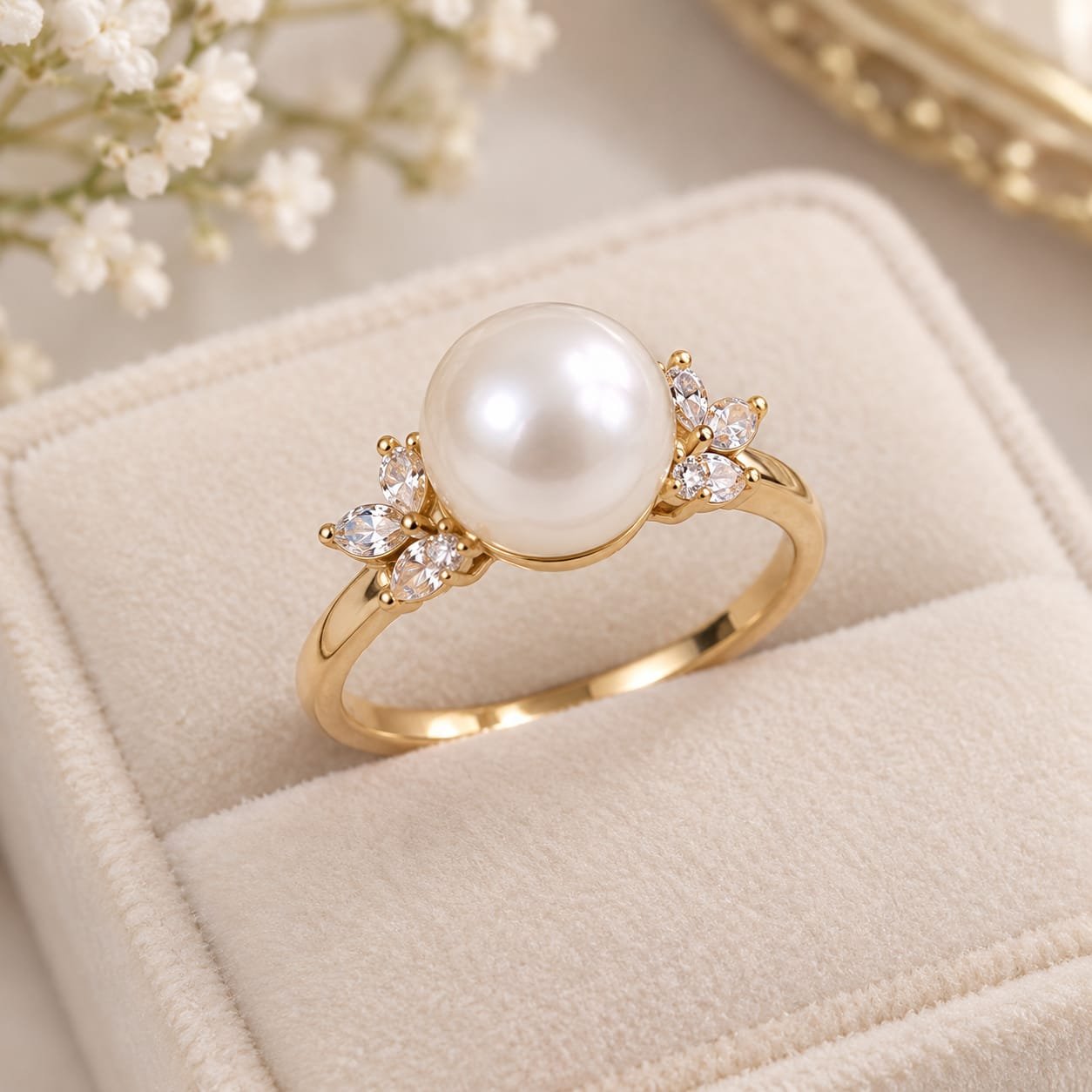 Infinity solitaire rings by Pearl by Mahi
